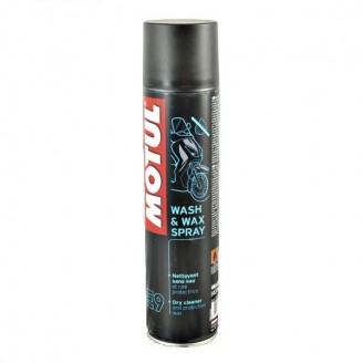 Шампунь с полиролью Motul E9 WASH & WAX SPRAY