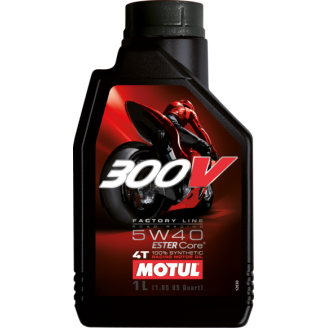 Масло Motul 300V FACTORY LINE ROAD RACING 5W40